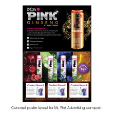 Mr. Pink Energy Drink